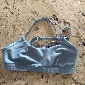 ALO Yoga Sky Blue Sports Bra